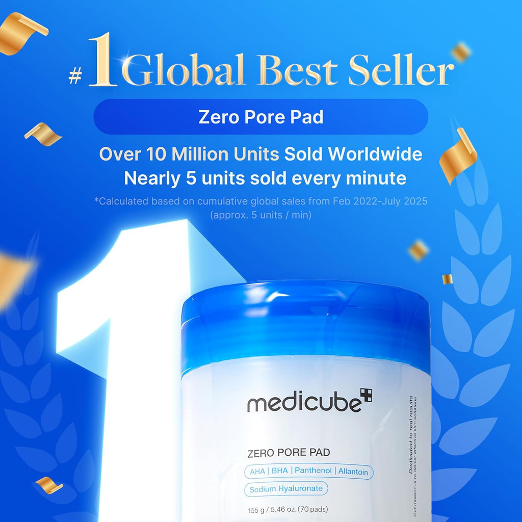 medicube Almohadillas de tóner Zero Pore Pad